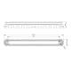 Lampa gabarit 242x27, LED, rosie, 12-36V FT-092 C Fristom