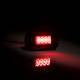 Lampa gabarit 84x27, Slim, 4 LED-uri, 2 garnituri, montare bullbar, rosie, FT-073C DARK Fristom Lampa gabarit 84x27, Slim, 4 LED-uri, 2 garnituri, montare bullbar, rosie, FT-073C DARK Fristom