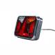 Lampa spate 240x140, LED, 6 functii, cu triunghi, ceata si mers inapoi,dreapta, FT-370 P NT Fristom