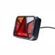 Lampa spate 240x140, LED, 6 functii, cu triunghi, ceata si mers inapoi, stanga, FT-370 L NT Fristom
