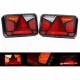 Lampa spate 240x140, LED, 6 functii, cu triunghi, ceata si mers inapoi, stanga, FT-370 L NT Fristom