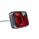 Lampa spate 240x140, LED, 6 functii, cu triunghi, ceata si mers inapoi, stanga, FT-370 L NT Fristom