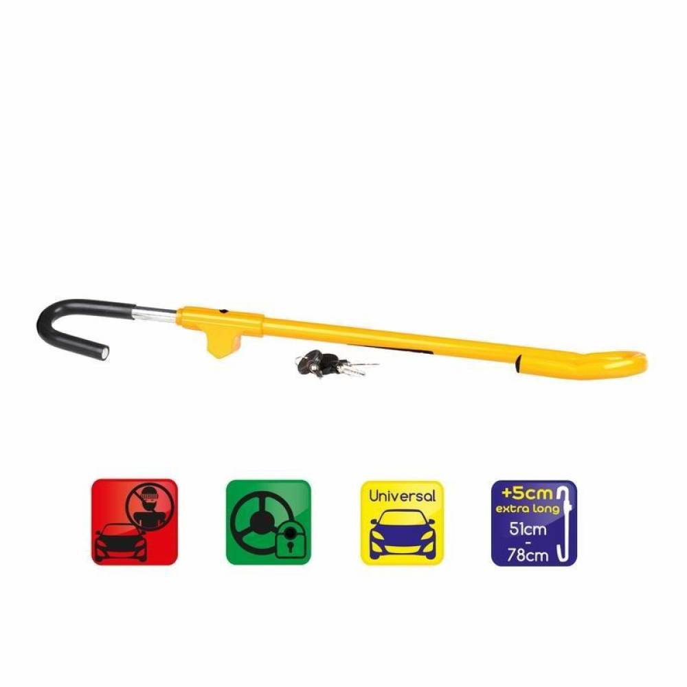Antifurt volan la pedala, AutoSafe Pedal Blocker 301.00 Alca