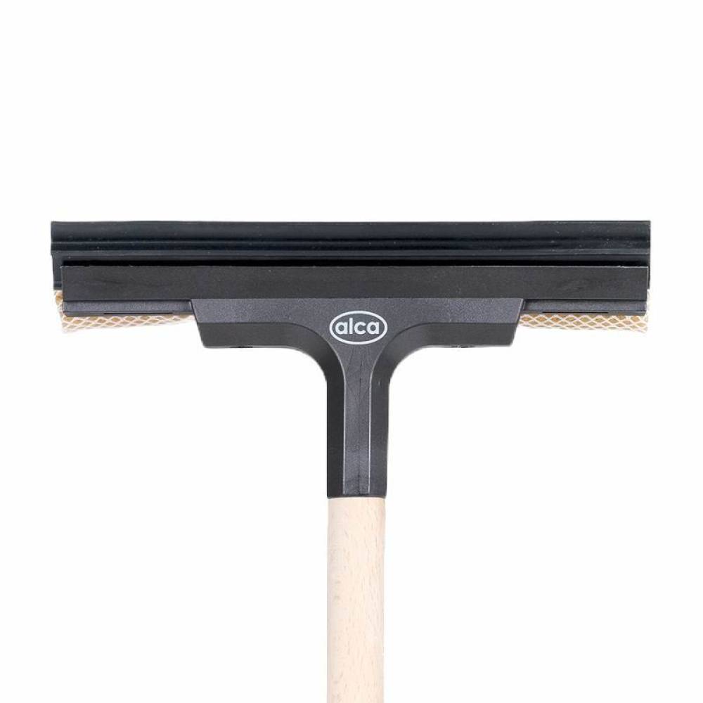 Curatitor geam, cu maner lemn, 40cm, lama 20cm, 407.10 Alca