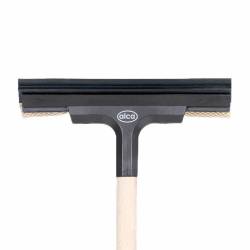Curatitor geam, cu maner lemn, 40cm, lama 20cm, 407.10 Alca