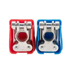 Set borne acumulator cu protectie, fi10mm, Clip Fix 509.70 Alca