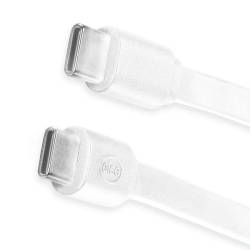 Cablu incarcator USB, Tip C-Tip C, alb, 1m, 510.69 Alca