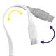 Cablu incarcator USB, Tip C-Tip C, alb, 1m, 510.69 Alca