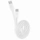 Cablu incarcator USB, Tip C-Tip C, alb, 1m, 510.69 Alca
