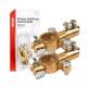 Set borne acumulator cupru, fixare cu surub, 12-24V, 800A, 04390 Amio