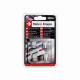 Ornament capacele valva rotunde, aluminiu cu cap verde, set 4 bucati 400690V RaceSport Ornament capacele valva rotunde, aluminiu cu cap verde, set 4 bucati 400690V RaceSport
