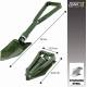 Lopata multifunctionala din metal cu maner rabatabil, 58 cm, CAR+ 2808020