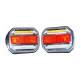 Lampa stop 118x93, 3 functii, LED, 12-24V, set 2 bucati, TT.12018-PAR