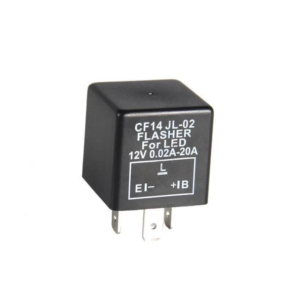Releu semnalizare LED, 3 pini, dreapta, CF14, 12V, 240 W, auto-moto, TT.P.20.P