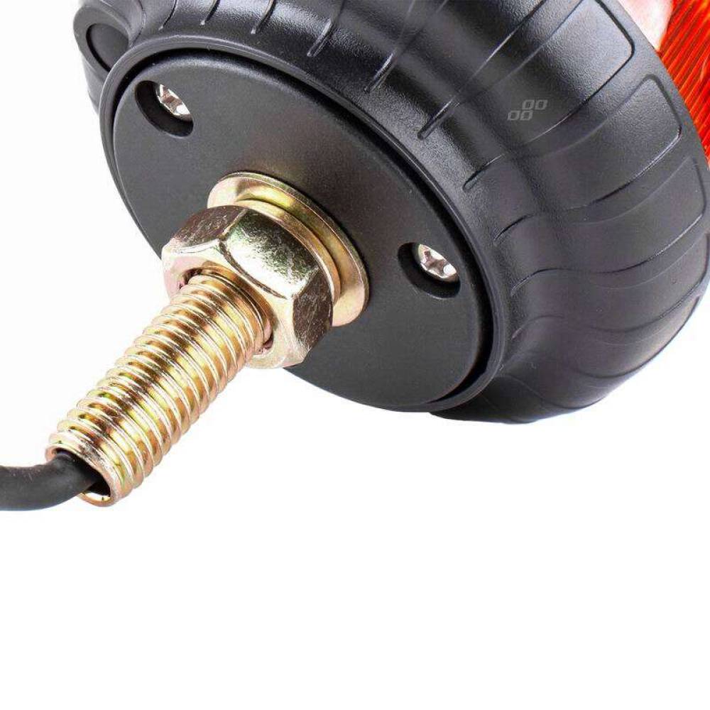 Girofar 12-24V, 15W, h91, 18 LED-uri, prindere cu 1 surub, 02923 Amio Girofar 12-24V, 15W, h91, 18 LED-uri, prindere cu 1 surub, 02923 Amio