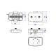 Cutie jonctiune, distribuitor electric cu 10 cai, 120x75mm, E4036 TruckLed