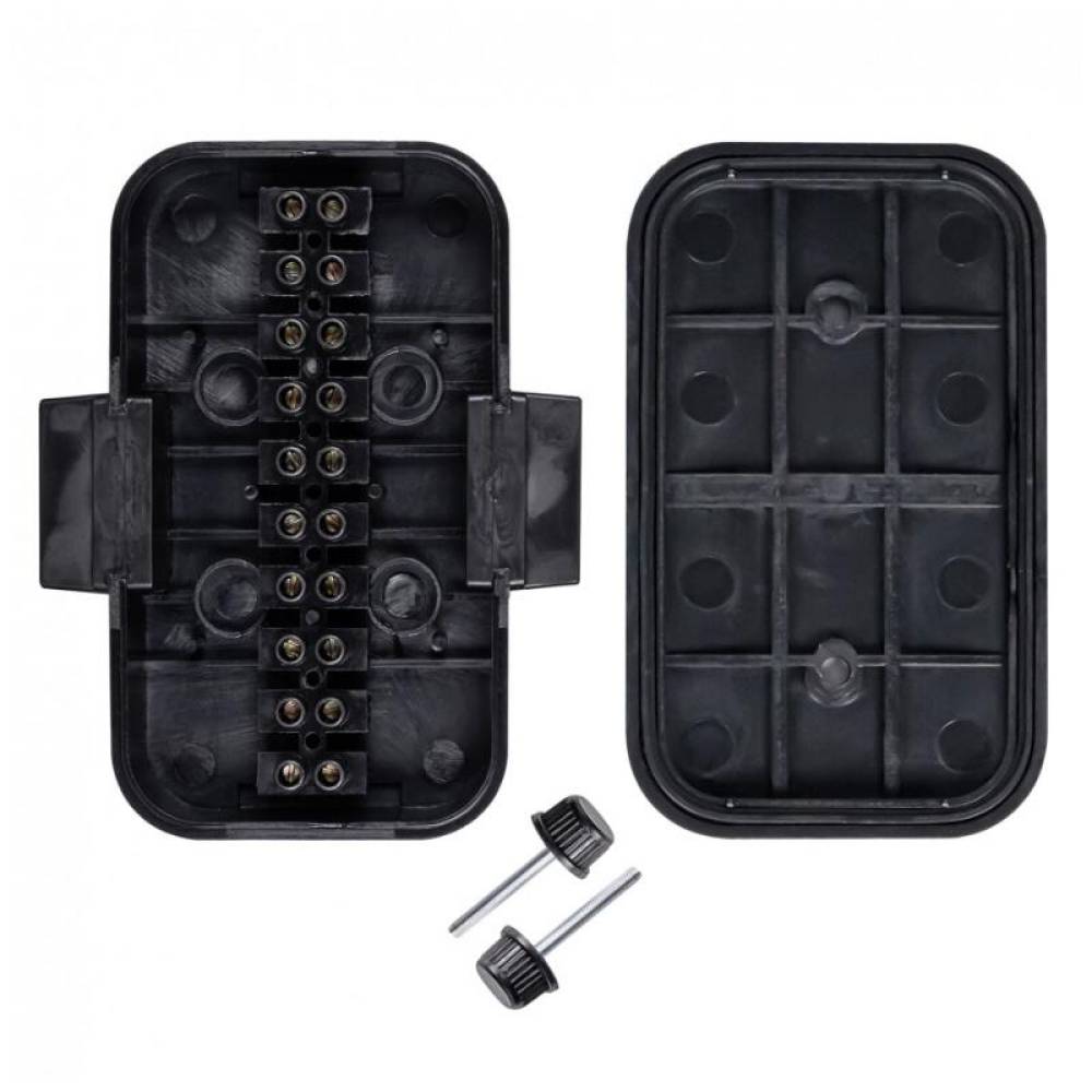 Cutie jonctiune, distribuitor electric cu 10 cai, 120x75mm, E4036 TruckLed
