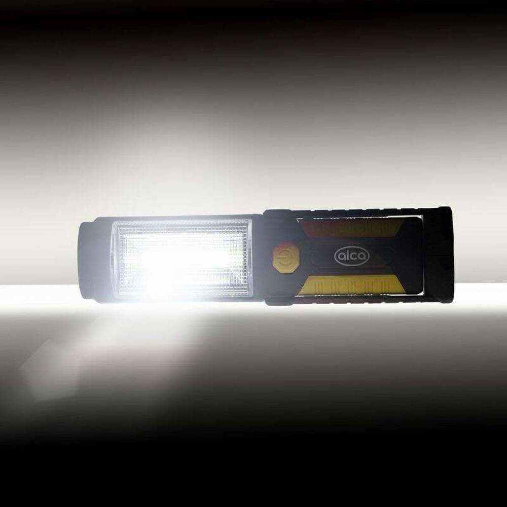 Lanterna lucru LED COB, cu magnet si carlig, 220lm, cu baterie, 580.40 Alca Lanterna lucru LED COB, cu magnet si carlig, 220lm, cu baterie, 580.40 Alca
