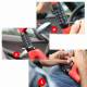 Antifurt volan cu cifru, premium, cu husa volan, Wheelblock Pro, Black Edition, Heyner 850.12 Heyner 