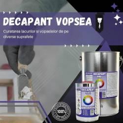 Decapant vopsea gel, pentru vopsele si lacuri, 800ml DacGel 