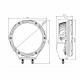 Proiector rotund fi90, faza lunga cu pozitie, stroboscopic, cu functie de girofar L3426 Truckled Proiector rotund fi90, faza lunga cu pozitie, stroboscopic, cu functie de girofar L3426 Truckled