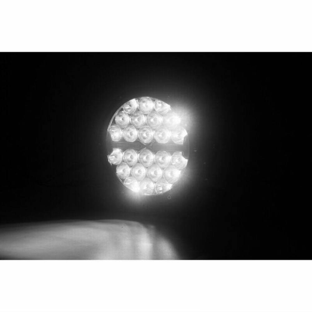 Proiector rotund fi90, faza lunga cu pozitie, stroboscopic, cu functie de girofar L3426 Truckled Proiector rotund fi90, faza lunga cu pozitie, stroboscopic, cu functie de girofar L3426 Truckled