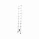 Scara telescopica din aluminiu 3.2m, 480004 Hoteche