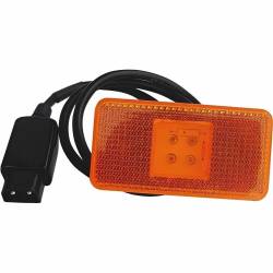 Lampa gabarit 103x55, 4 LED-uri, incastrabila cu cablu si mufa, Scania, L2242 TruckLed