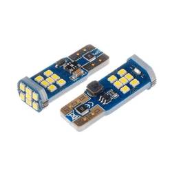 Set 2 becuri T10, 21 LED-uri, 12-24V, W5W, Canbus 58280 Vision