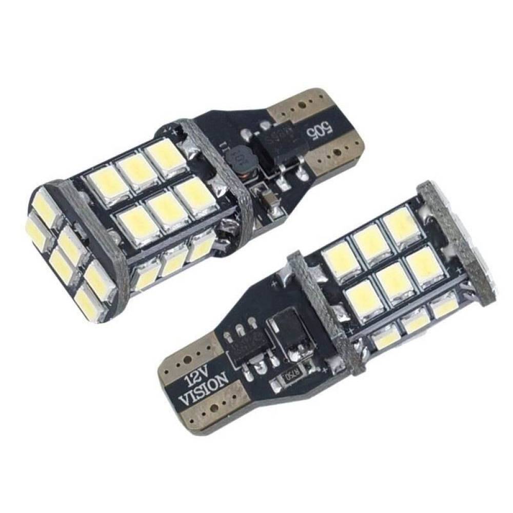 Set 2 becuri T15, 24 LED-uri, 12V, W16W, Canbus 58322 Vision