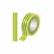 Banda izolatoare verde-galbena, 20m, 0.15x19mm, PVC, 58762 Carmotion