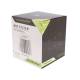Filtru aer sport, albastru-crom, 3 adaptori, h15cm, 86005 Carmotion