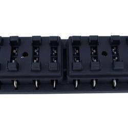 Cutie sigurante plate, 8 cai, cu capac protectie, 86306 Carmotion 