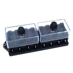 Cutie sigurante plate, 8 cai, cu capac protectie, 86306 Carmotion 