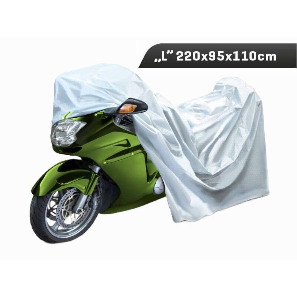 Prelata motocicleta, marimea L, 220X95X110cm, 3 straturi, 86379 Carmotion Prelata motocicleta, marimea L, 220X95X110cm, 3 straturi, 86379 Carmotion
