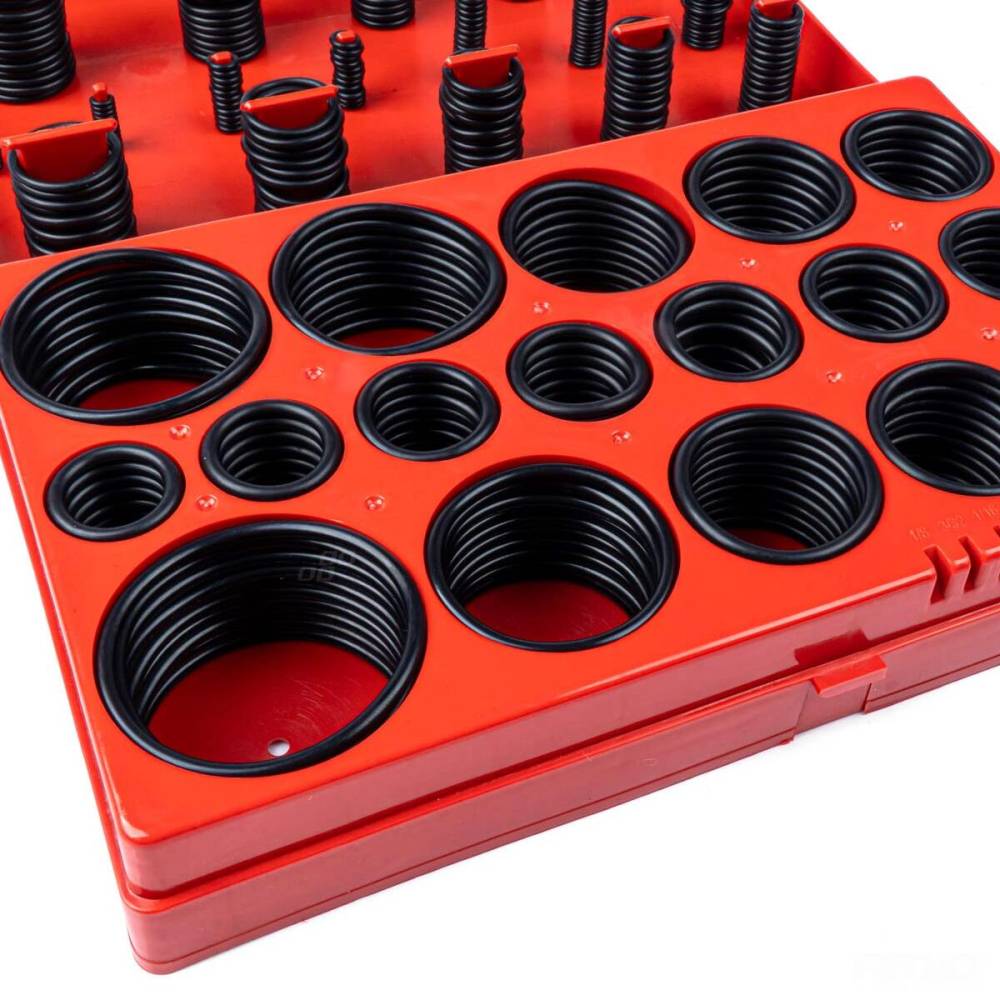 Set inele oring negre, 419buc, Nbr, rezistente la ulei, 86439 Carmotion 