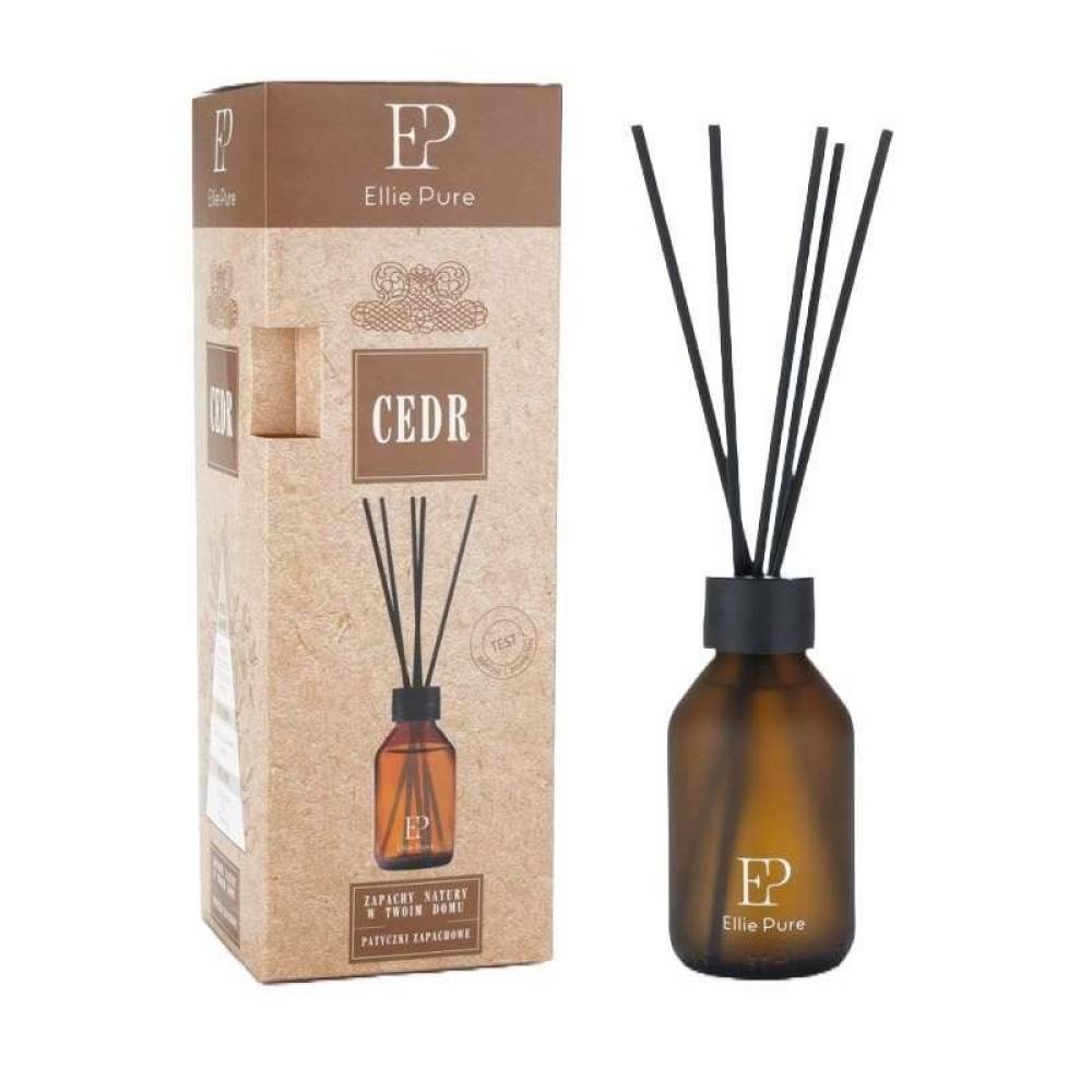 Odorizant camera cu betisoare, 80ml, Ellie Pure, Cedru, DM967 DrMarcus 