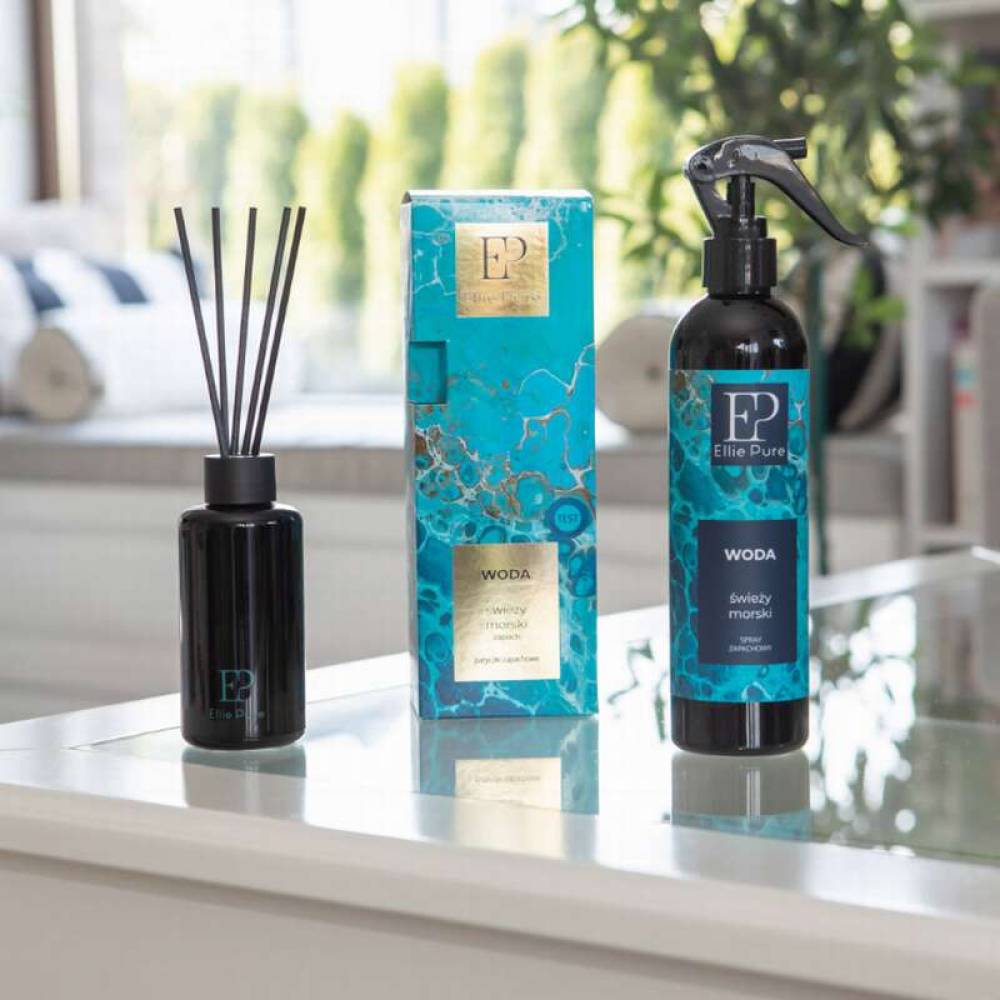 Odorizant camera cu betisoare, 80ml, Ellie Pure 4 Elemente, Apa, DM983 DrMarcus Odorizant camera cu betisoare, 80ml, Ellie Pure 4 Elemente, Apa, DM983 DrMarcus