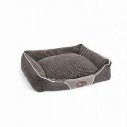 Culcus pentru catei, 60x50cm, gri, 60010GY Yummie 