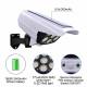 Lampa cu panou solar, 77 LED-uri, camera falsa, senzor de miscare, cu telecomanda, JD-2178T Lampa cu panou solar, 77 LED-uri, camera falsa, senzor de miscare, cu telecomanda, JD-2178T