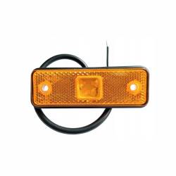 Lampa gabarit 103x36, LED, galbena, cu talpa de cauciuc, LD526 Horpol