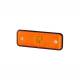 Lampa gabarit 103x36, LED, galbena, cu talpa de cauciuc, LD526 Horpol
