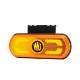 Lampa gabarit 134x53(71), cu suport, 20 LED-uri, galbena, cu semnalizare si proiectare lumina la sol, W240 1597 Was Lampa gabarit 134x53(71), cu suport, 20 LED-uri, galbena, cu semnalizare si proiectare lumina la sol, W240 1597 Was