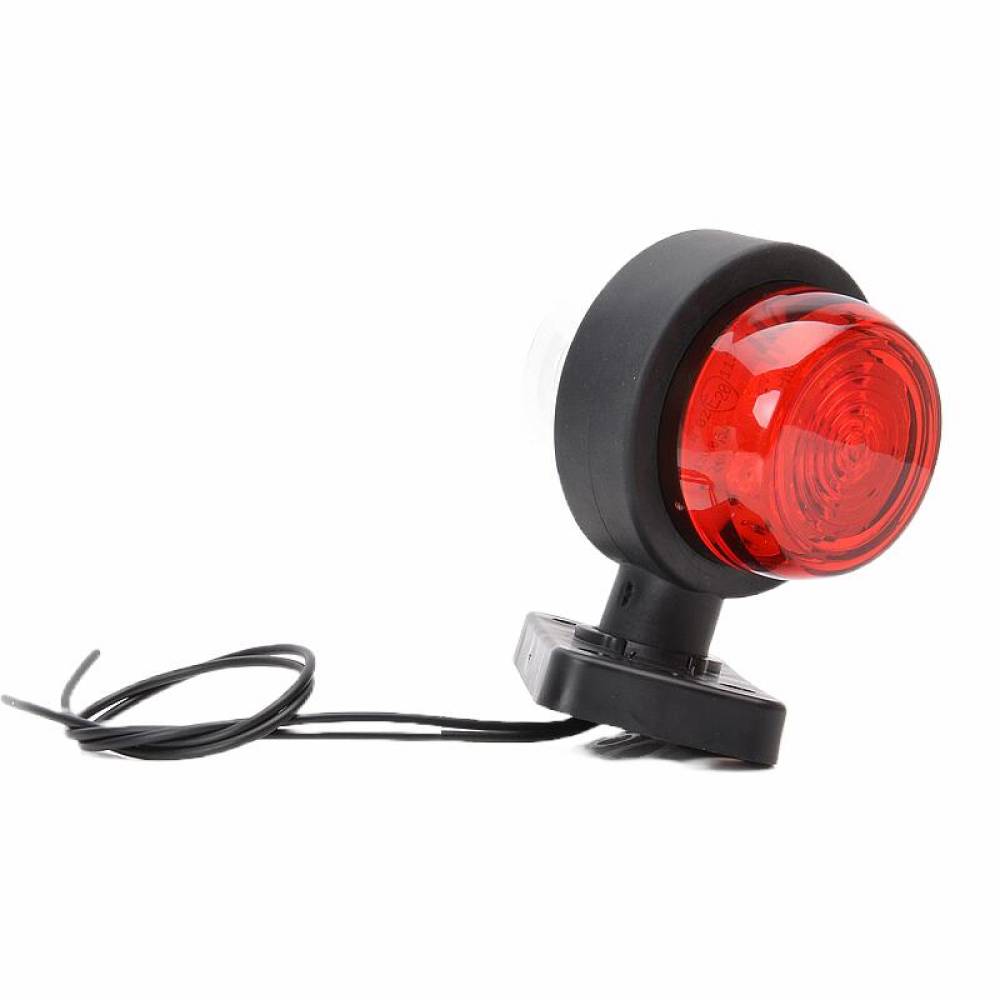 Lampa gabarit cu brat, 107mm, fi79, alb si rosu, LED, Old School, W74.2A 544BC/II/A Was Lampa gabarit cu brat, 107mm, fi79, alb si rosu, LED, Old School, W74.2A 544BC/II/A Was