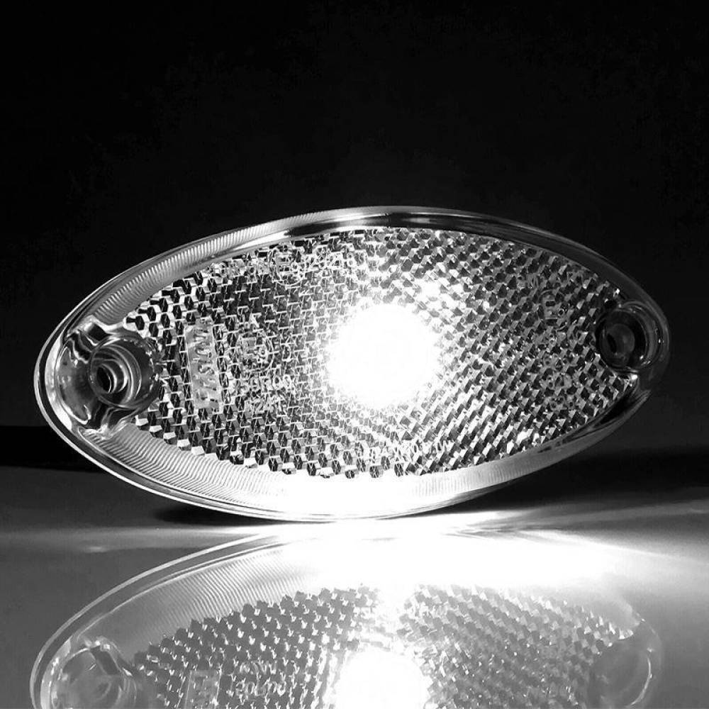 Lampa gabarit 102x45 LED, cu suport, alba FT-061 B-K Fristom