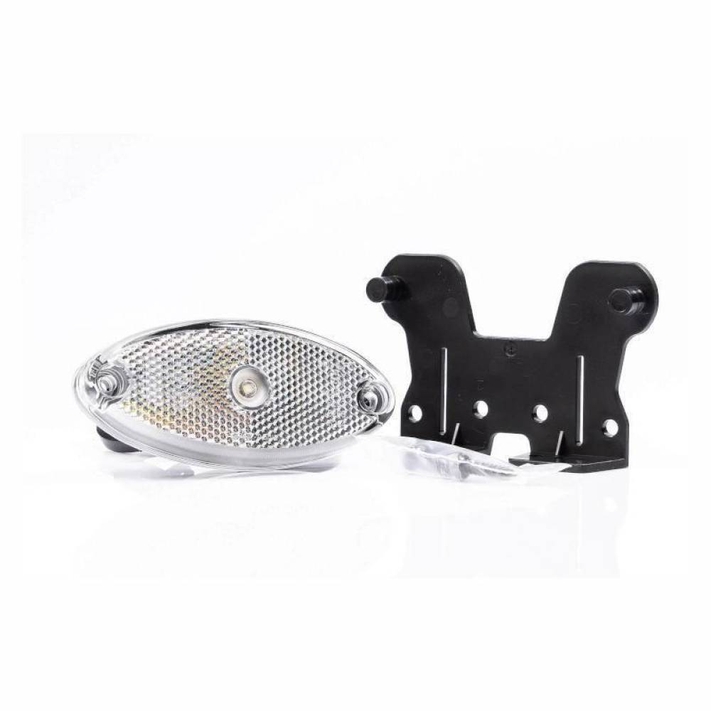 Lampa gabarit 102x45 LED, cu suport, alba FT-061 B-K Fristom