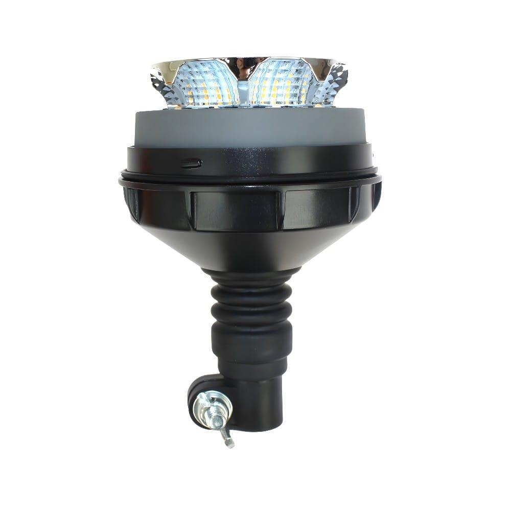 Girofar 12/24V, h195, 8 LED-uri SMD 3535, 24W, prindere pe tija flexibila, TT.1421