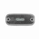 Lampa gabarit, 110x45, LED, alba, incastrabila, cu mufa, TT.12016C 