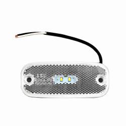 Lampa gabarit, 110x45, LED, alba, incastrabila, cu mufa, TT.12016C 