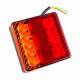 Lampa stop 96x96, 3 functii, 10 LED-uri, 12-24V, stanga, dreapta, cu catadioptru, TT.12015 Lampa stop 96x96, 3 functii, 10 LED-uri, 12-24V, stanga, dreapta, cu catadioptru, TT.12015